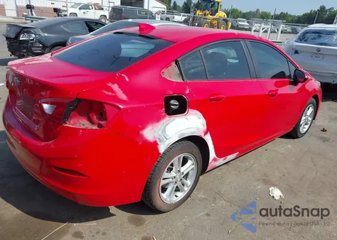 2018 Chevrolet Cruze Lt Auto из США, поврежденный, VIN 1G1BE5SM4J7164635